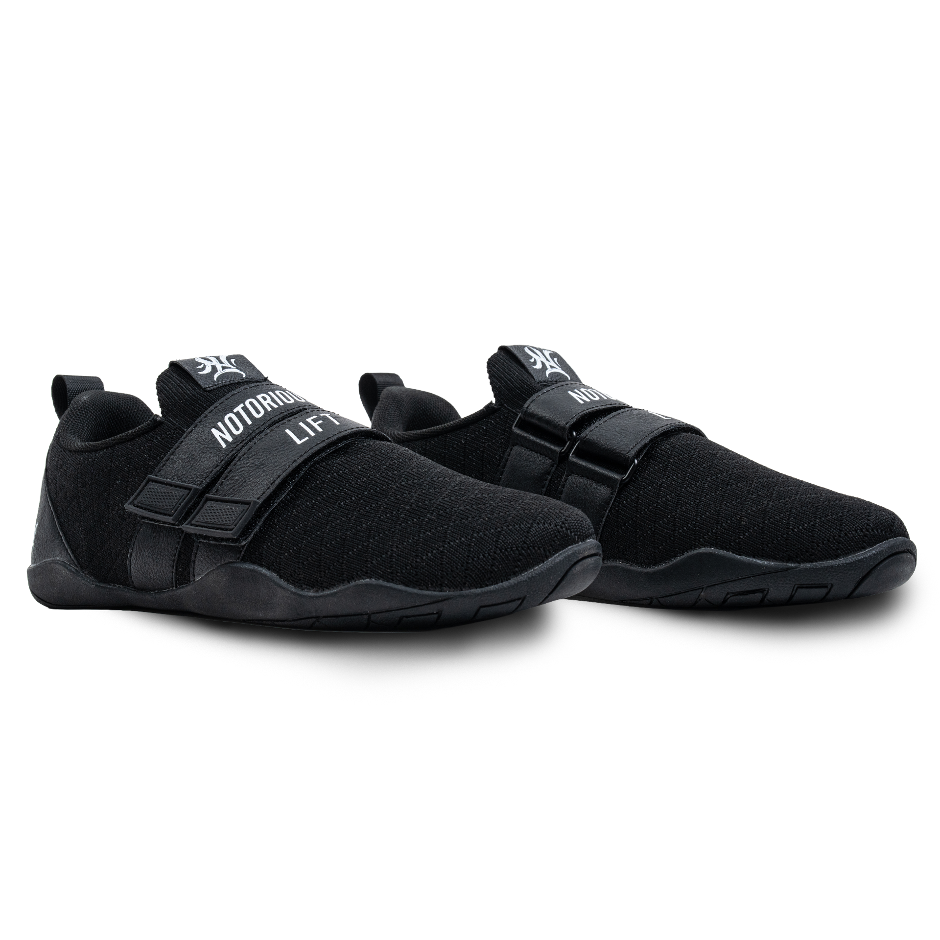 Notorious Lifters Gen 3 angled view - flexible sole, breathable mesh construction