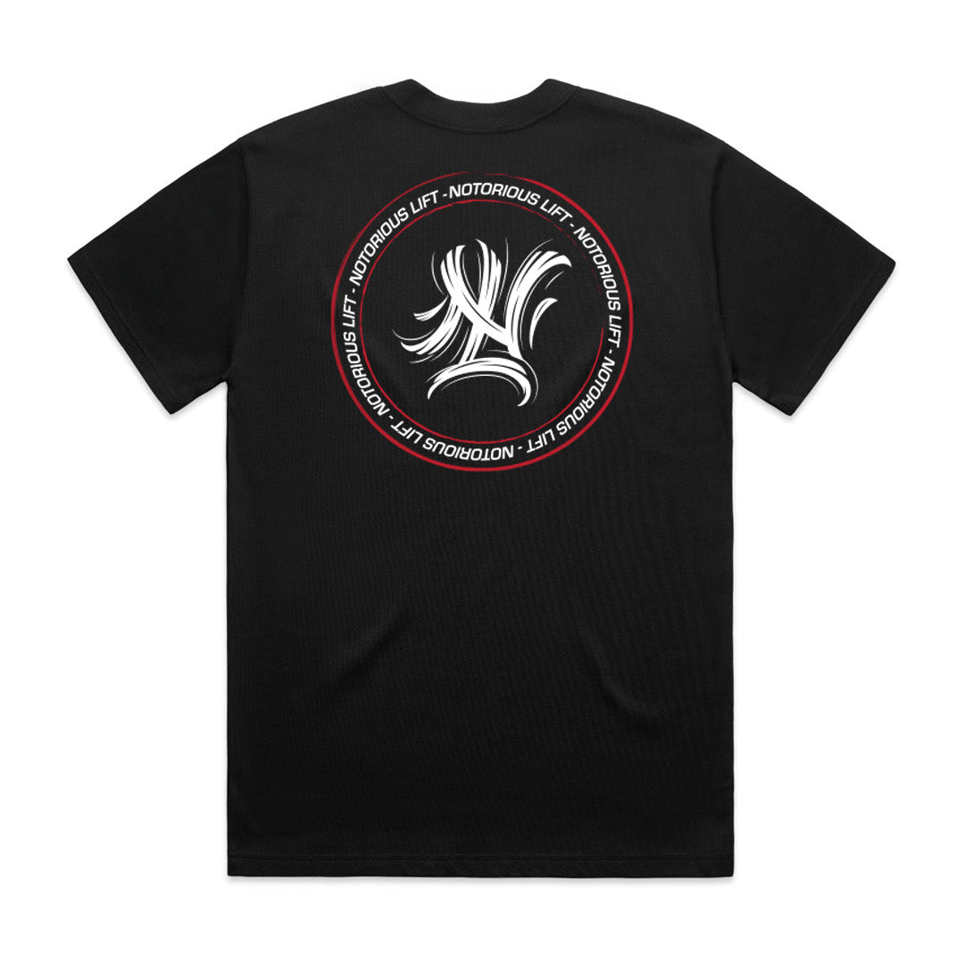 Oversized Logo Tee - Reaper Oversized Tee Copy colorway rear view