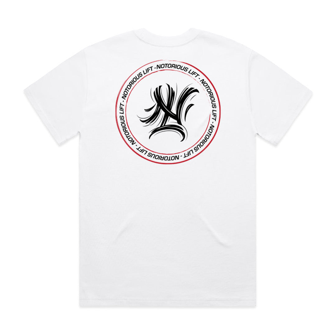 Oversized Logo Tee - Reaper Oversized Tee Copy colorway rear view