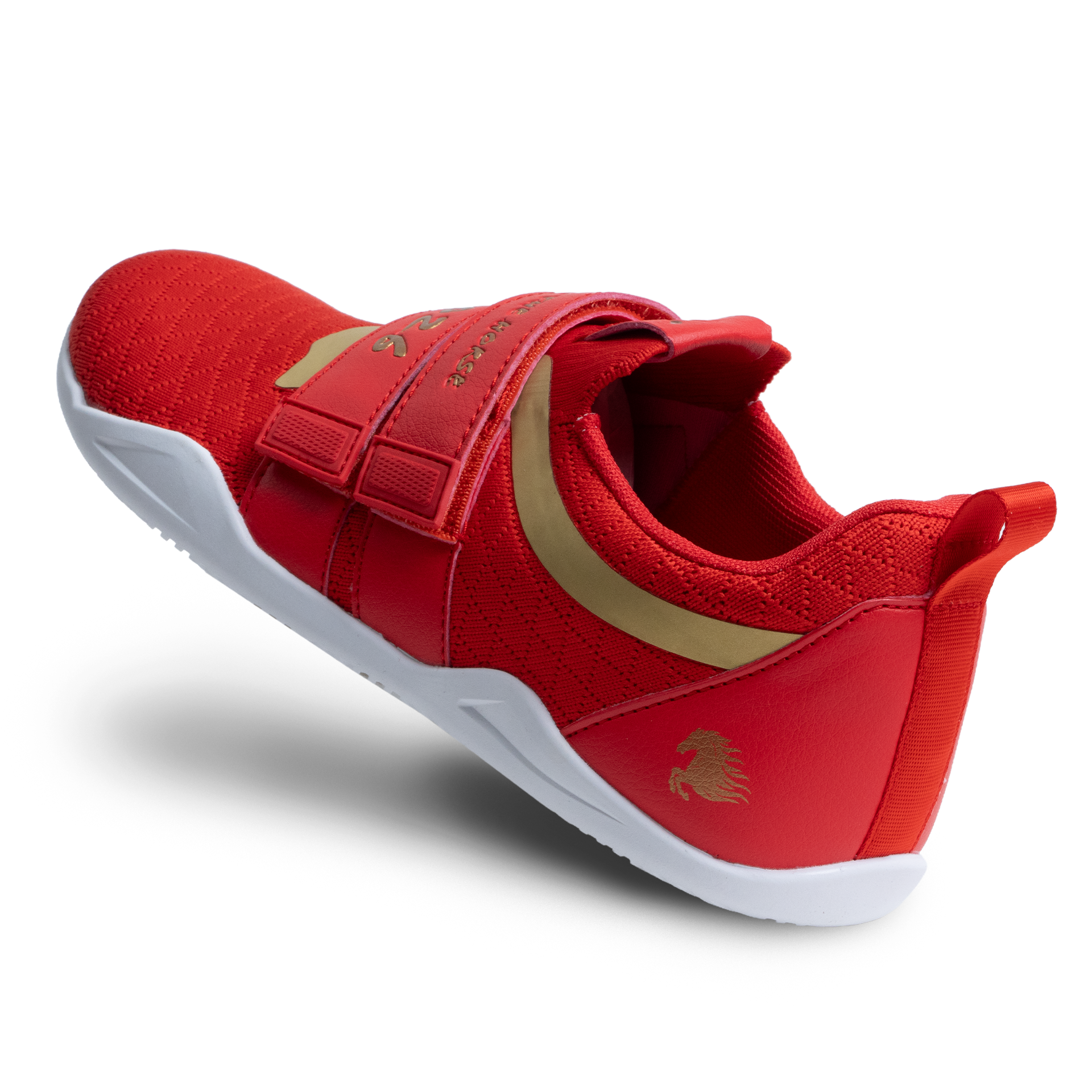 Sumo Sole Gen 4: Year of the Horse Red — Powerlifting Slipper (back view) | Notorious Lift