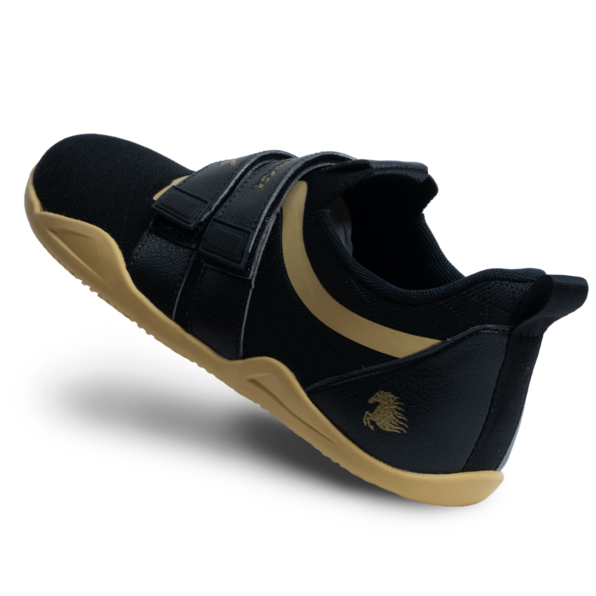 Sumo Sole Gen 4: Year of the Horse Black — Powerlifting Slipper (back view) | Notorious Lift