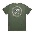 Oversized Logo Tee - Reaper Oversized Tee Copy colorway rear view