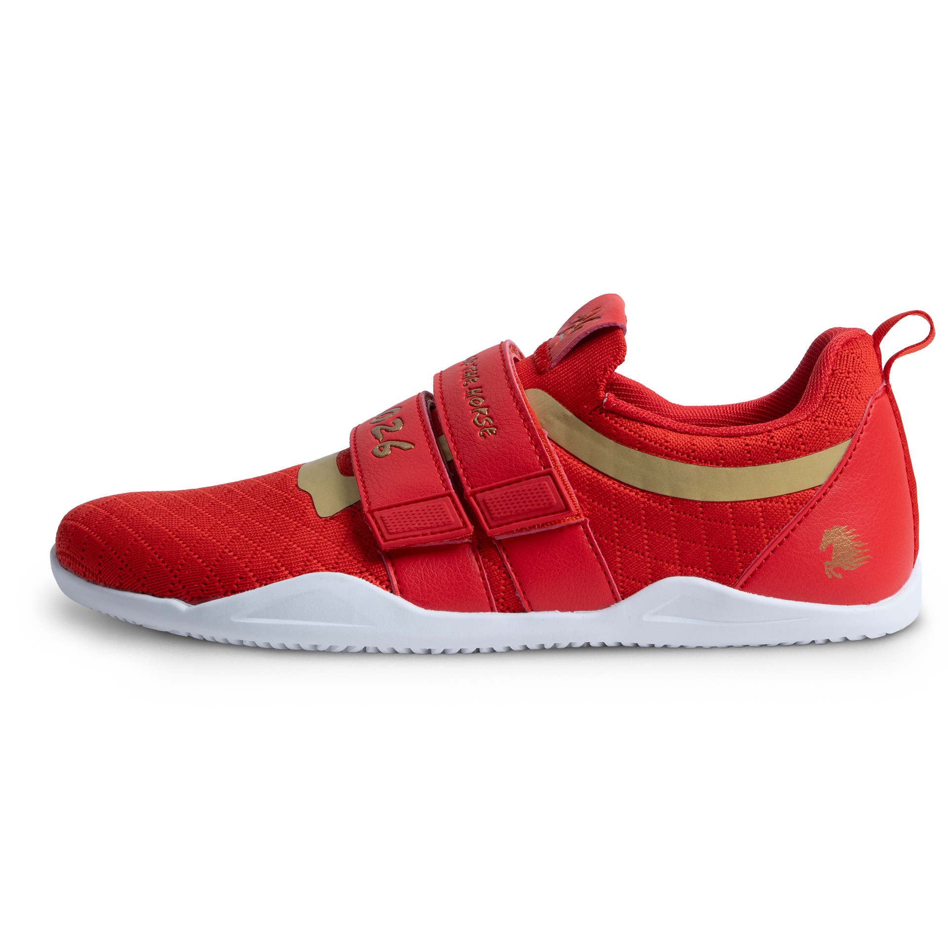 Sumo Sole Gen 4: Year of the Horse Red — Powerlifting Slipper (outside view) | Notorious Lift